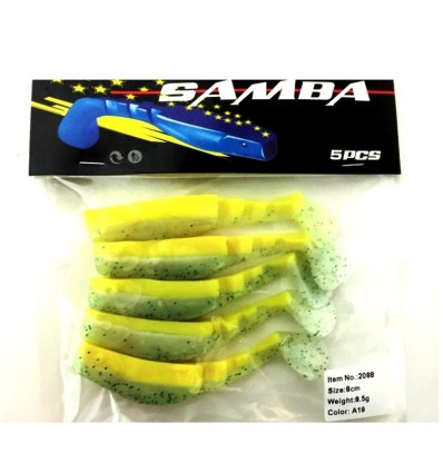 Twister Siweida Samba Nou 5buc/plic 8cm 2088-a9