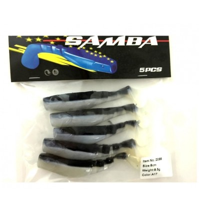 Twister Siweida Samba Nou 5buc/plic 8cm 2088-a33