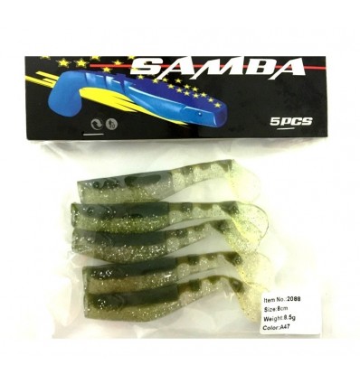 Twister Siweida Samba Nou 5buc/plic 8cm 2088-a17
