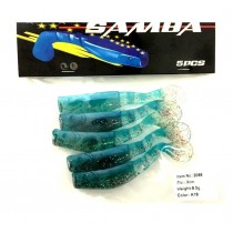 Twister Siweida Samba Nou 5buc/plic 8cm 2088-a15