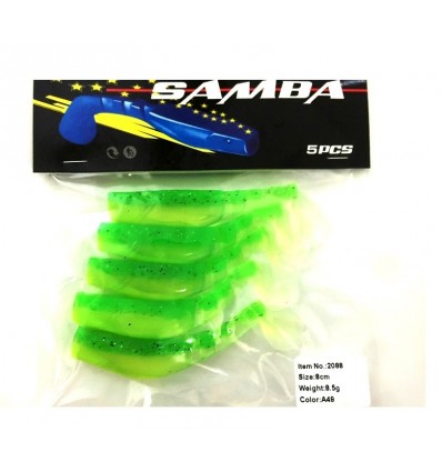 Twister Siweida Samba Nou 5buc/plic 8cm 2088-a29