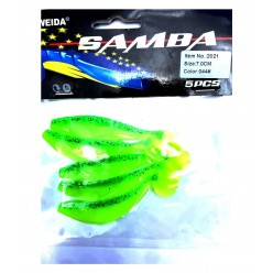Twister Siweida Samba New 5buc/plic S3102-k053 7cm