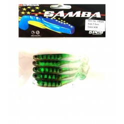Twister Siweida Samba New 5buc/plic S8019-k002 7cm