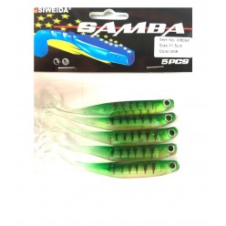 Twister Siweida Samba New 5buc/plic W8024-a08 7.5cm