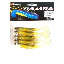 Twister Siweida Samba New 5buc/plic W8024-a03 7.5cm