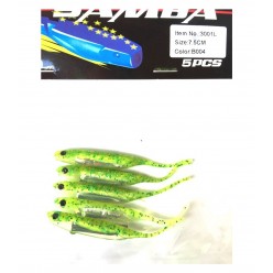 Twister Siweida Samba New 5buc/plic 3001l-b002 7.5cm
