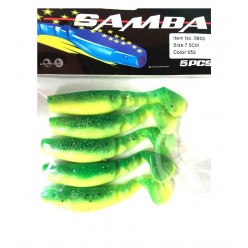 Twister Siweida Samba New 5buc/plic 5800-009-7.5cm