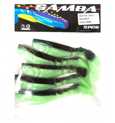 Twister Siweida Samba New 5buc/plic 2074-094 10cm