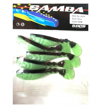 Twister Siweida Samba New 5buc/plic 2074-095 8cm