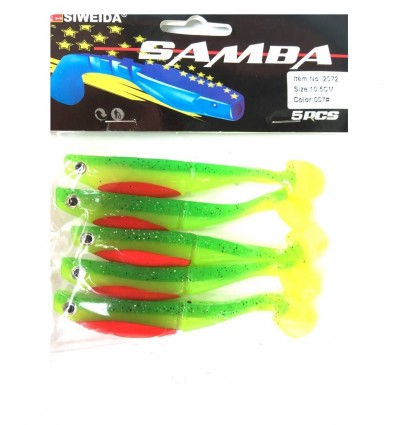 Twister Siweida Samba New 5buc/plic 2022-035 10cm