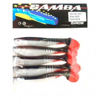Twister Siweida Samba New 5buc/plic 4065-009-10cm