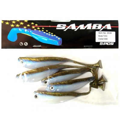 Twister Siweida Samba New 5buc/plic 2026-035 12cm