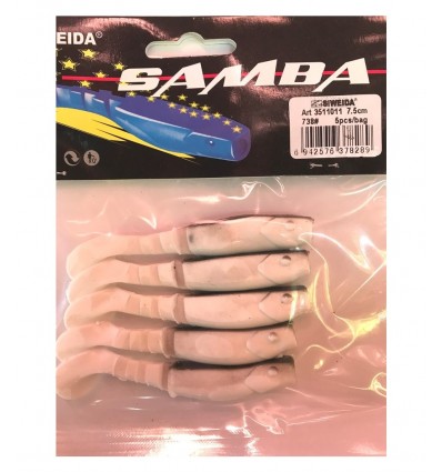 Twister Siweida Samba 737 5buc/plic 9cm