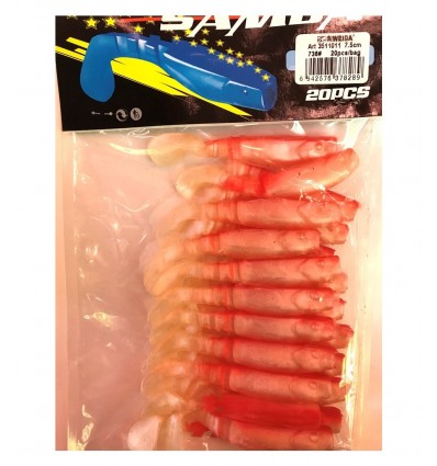 Twister Siweida Samba 722 20buc/plic 7.5cm