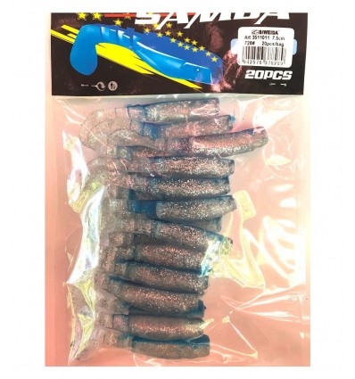 Twister Siweida Samba 736 20buc/plic 7.5cm