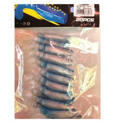 Twister Siweida Samba 726 20buc/plic 7.5cm