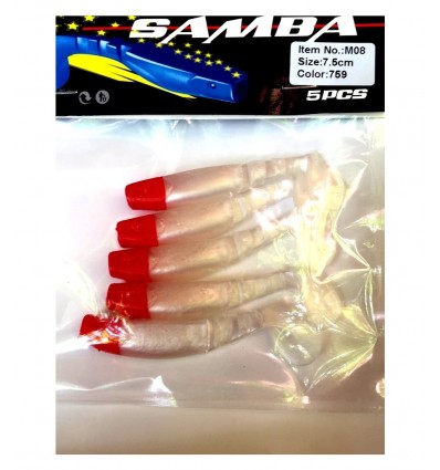 Twister Siweida Samba 721 7.5cm 5buc/plic