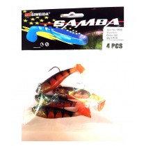 Twister Siweida Samba 759 7.5cm 5buc/plic Twister Siweida Samba 759 7.5cm 5buc/plic