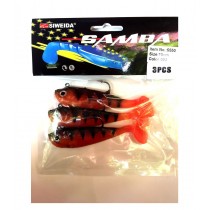 Twister Echipat Siweida Samba 134 12cm 2buc/plic