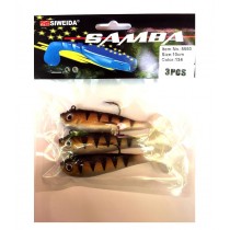 Twister Echipat Siweida Samba 141 8cm 4buc/plic