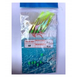 Taparine Siweida Feather Carlige Galbene 2