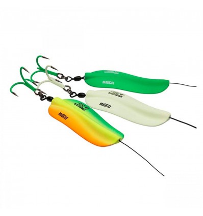 Lingura Madcat A-Static Rattlin Inline Spoons 125gr Glow-in-the-dark