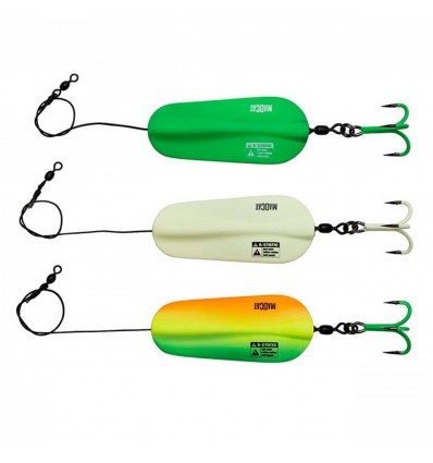 Lingura Madcat A-Static Rattlin Inline Spoons 125gr Glow-in-the-dark
