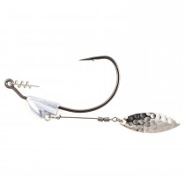 Jig Owner 5164 No.5/0 1/4oz Flashy Swimmer Blade Black Chrome 2buc/pachet Jig Owner 5164 No.5/0 1/4oz Flashy Swimmer Blade Black Chrome 2buc/pachet