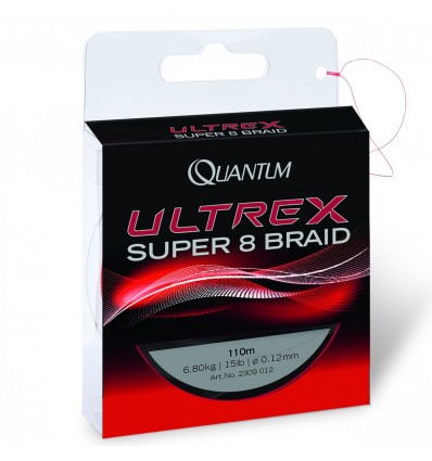 Fir Quantum Ultrex Super 8 Braid 110m Red
