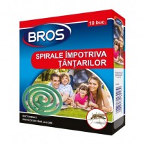 Bros Spirale Fumigene Impotriva Tantarilor Si Capuselor 10 buc Bros Spirale Fumigene Impotriva Tantarilor Si Capuselor 10 buc