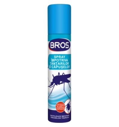 Bros Spray Impotriva Tantarilor Si Capuselor 90 ml