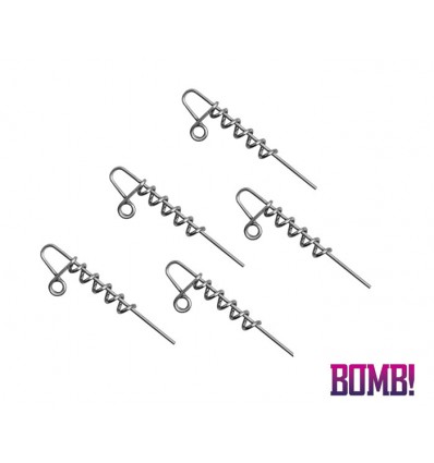 Spirala Delphin Bomb! Twisto D-lock 5buc