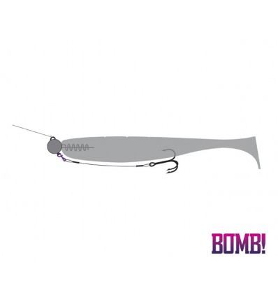 Agrafa Rapida Delphin Bomb! Twisto Snap 20buc