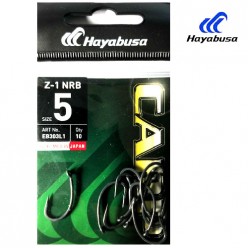 Carlige Hayabusa Z-1 Nrb Nonreflect Black Nickel 10buc/plic
