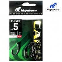 Carlige Hayabusa Z-1 Nrb Nonreflect Black Nickel 10buc/plic