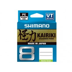 Fir Shimano Kairiki 8 Braided Line 150m Mantis Green