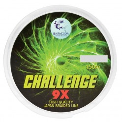 Fir textil Baracuda Challenge 9X 150 m verde fluo 2