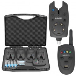 Set avertizoare wireless Baracuda HX-4000A + receptor 4 bucati negru 2