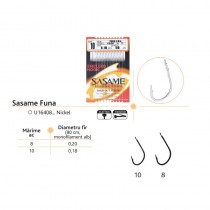 Ace legate Sasame Funa U16408 nylon alb 80 cm 10 buc/plic