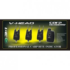 Set Avertizori Carp Academy V-Head 3+1