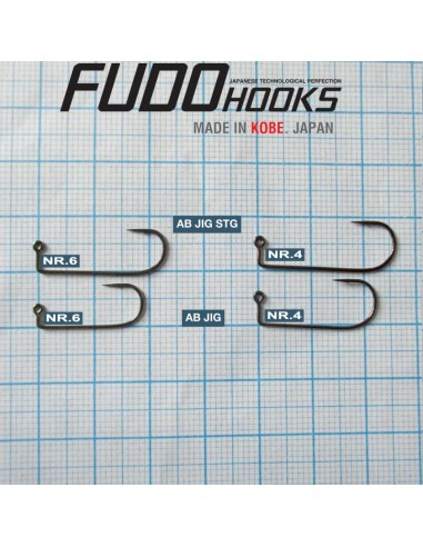 Jig Fudo AB JIG STG Black Nickel Nr.4