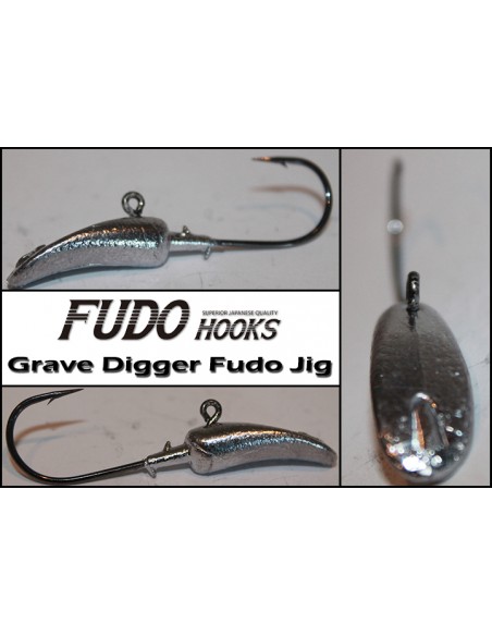 Grave Digger Fudo Jig, Black Nickel, Nr.2