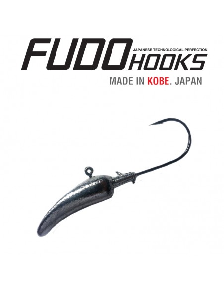 Grave Digger Fudo Jig, Black Nickel, Nr.1/0