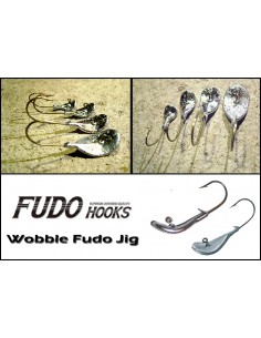 Wobble Fudo Jig, Black Nickel, Nr.4 2