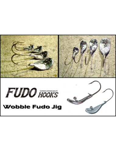 Wobble Fudo Jig, Black Nickel, Nr.1