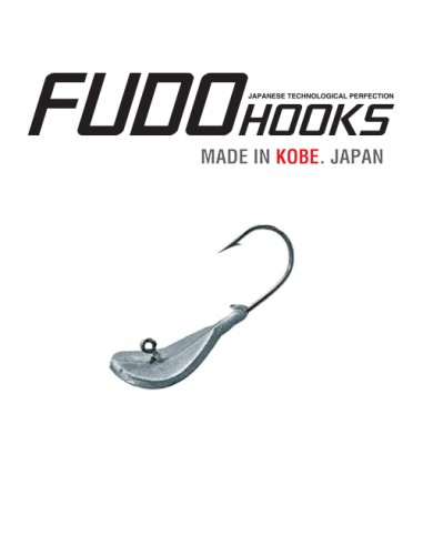 Wobble Fudo Jig, Black Nickel, Nr.2/0