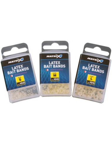 Inele Elastice Matrix Latex Bait Bands, 100buc/plic