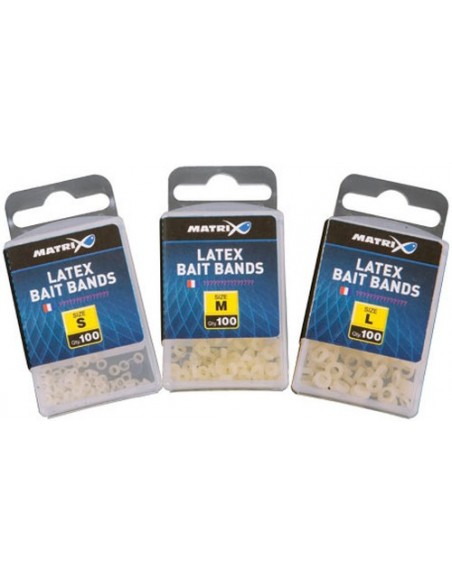Inele Elastice Matrix Latex Bait Bands, 100buc/plic Inele Elastice Matrix Latex Bait Bands, 100buc/plic
