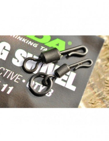 Vartej cu Agrafa Rapida Korda QC Swivel, Nr.8, 10buc/plic