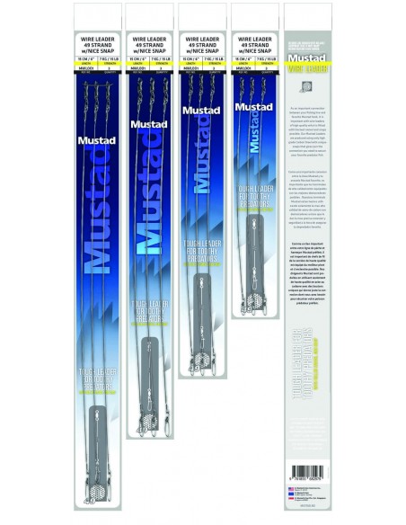 Struna Mustad Coastlock 7x7, 25lbs, 3buc/plic Struna Mustad Coastlock 7x7, 25lbs, 3buc/plic